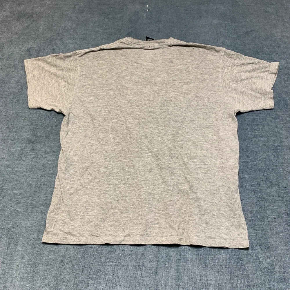 Nike Team Stanford Cardinal Football Shirt Mens Medium Heather Gray Swoosh Logo